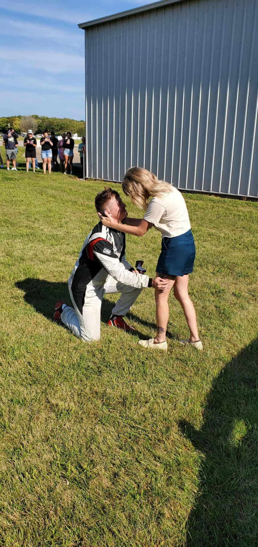 Nik asking Courtney to Mary Him!